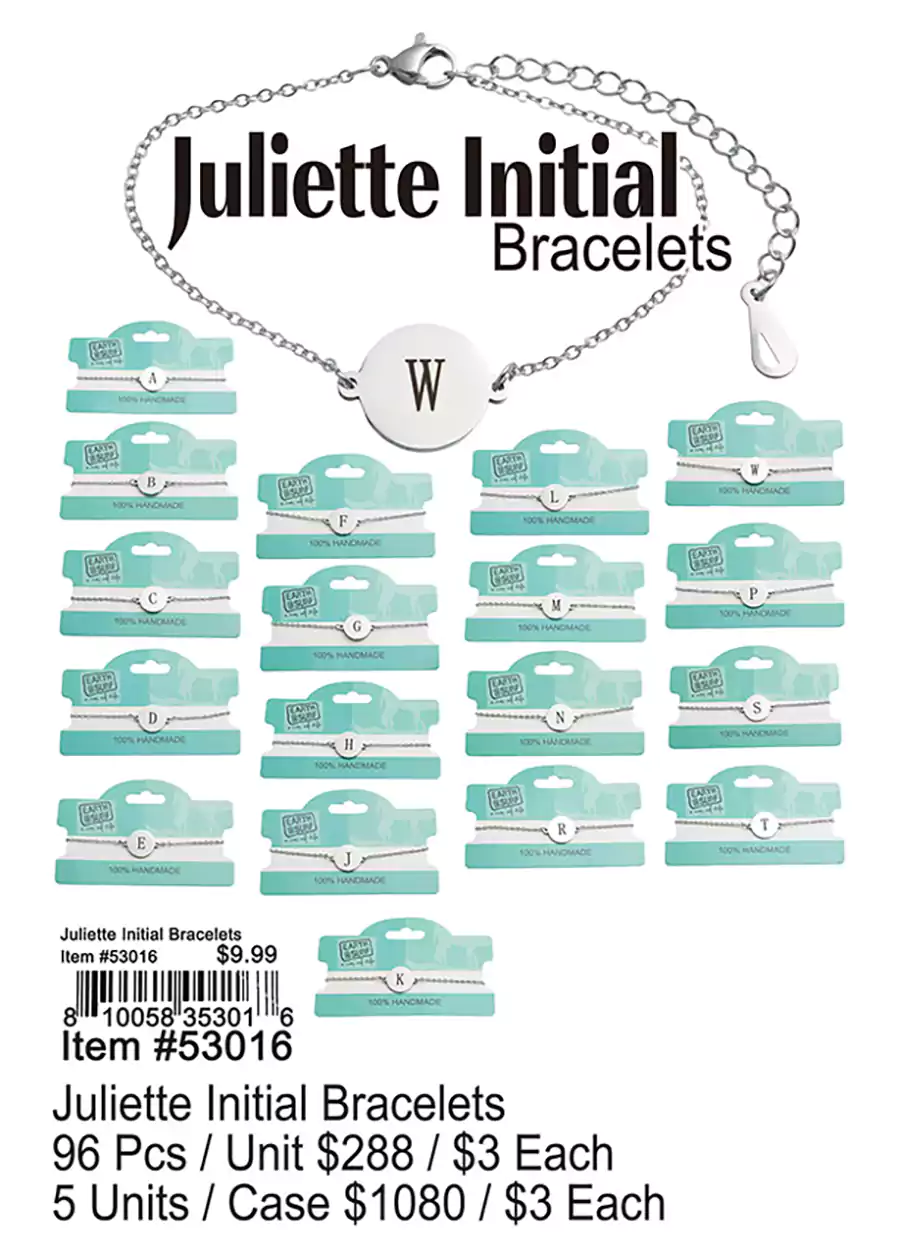 Juliette Initial Bracelets